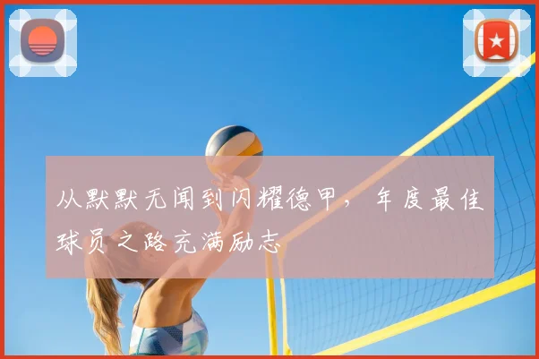从默默无闻到闪耀德甲,年度最佳球员之路充满励志